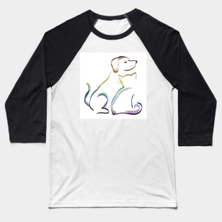 Gay Pride Cat & Dog Cuddling Baseball T-Shirt